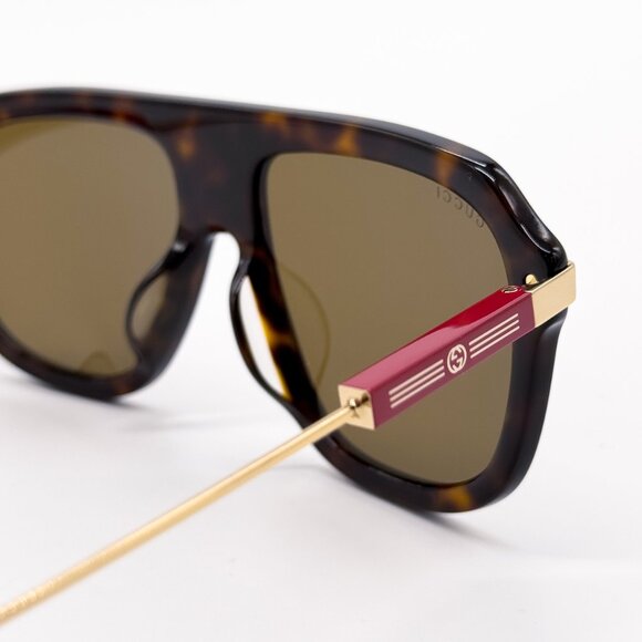 NEW GUCCI GG1309S 006, UNISEX SHIELD SUNGLASSES GUCCI - Picture 9 of 13